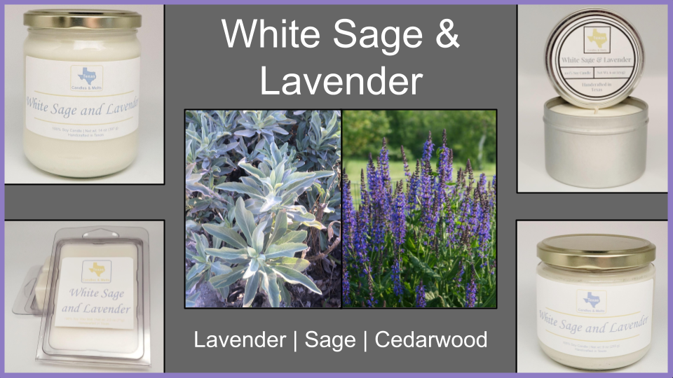 White Sage and Lavendar